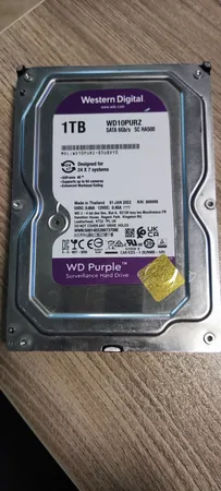 هارددیسک اینترنال وسترن دیجیتال مدل Purple WD10PURZ ظرفیت 1 ترابایت