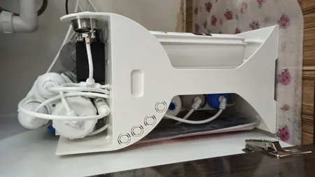 دستگاه تصفیه کننده آب آکوآ اسپرینگ مدل UF - SF3600 به همراه فیلتر تصفیه کننده آب کد 01 مجموعه 3 عددی