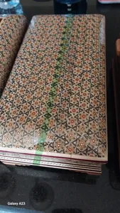 تجریه خرید ست جعبه کارد و چنگال و جعبه دستمال کاغذی خاتم کاری کد 3