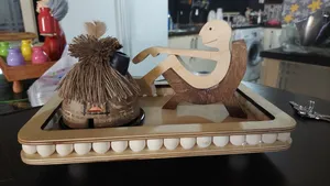 تجریه خرید مجسمه طرح آدمک مدل ab05