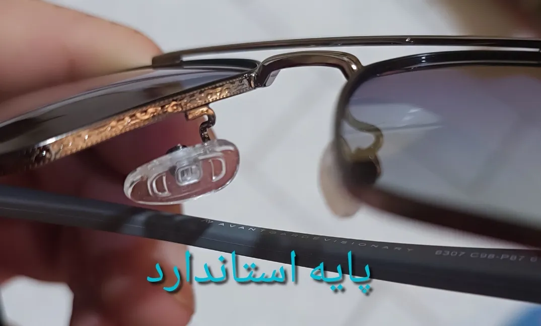 عینک آفتابی مردانه مدل 6307C98-P87 Polarized Albert Vogue