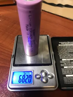 باتری لیتیوم یون سانی بت مدل 18650 کد 2C ظرفیت 2600 میلی آمپر ساعت