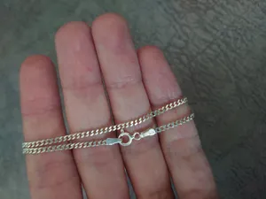 تجریه خرید زنجیر نقره مردانه کد krt8.77