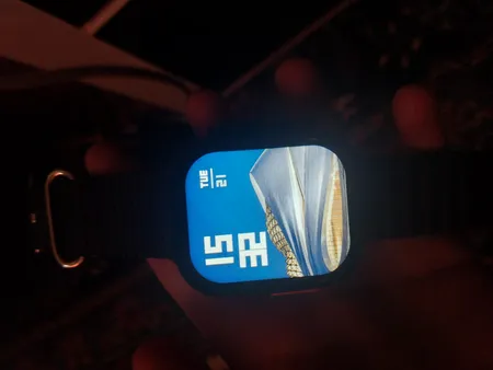 ساعت هوشمند ایپوز مدل ULTRA 9 صفحه نمایش لمسی، محاسبه کالری ، شمارنده ضربان قلب ، امکان شخصی سازی واچ فیس،قابلیت مکالمه از طریق بلوتوث، پشتیبانی از زبان فارسی، بند سیلیکونی