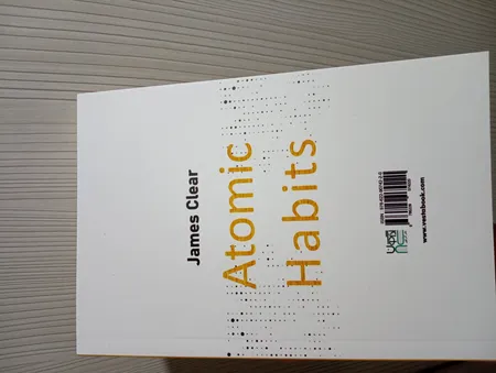 کتاب عادت‌های اتمی اثر جیمز کلیر نشر آذرگون