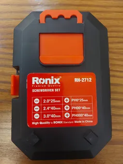 پیچ گوشتی ساعتی رونیکس مدل RH-2712 مجموعه 6 عددی