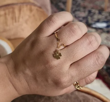 انگشتر طلا 18 عیار زنانه مایا ماهک مدل MR0690 سایز 55