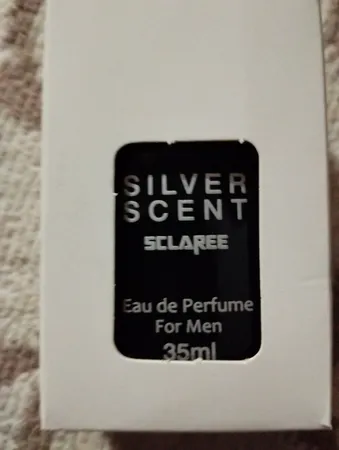 عطر جیبی مردانه اسکلاره مدل Silver Scent با رایحه گرم و تند حجم 35 میلی لیتر