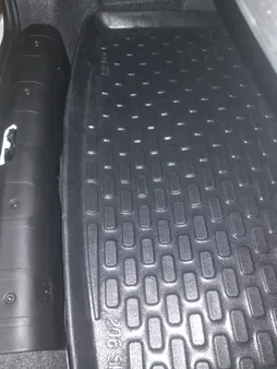 کفپوش سه بعدی صندوق خودرو بابل کارپت کد pooolilack مناسب برای رانا