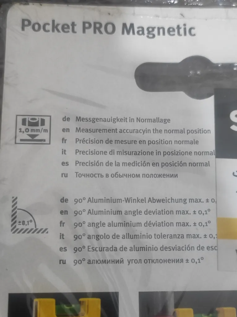 تراز جیبی استبیلا مدل Pro Magnetic