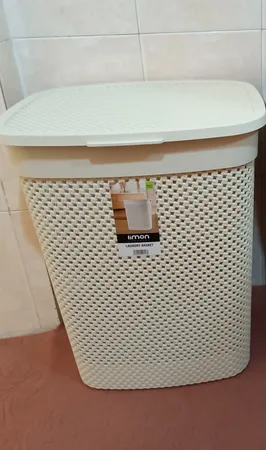 سبد رخت چرک لیمون کد 2136  مجموعه 2 عددی