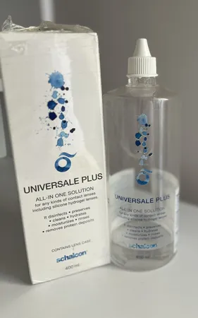 محلول شستشوی لنز شالکون مدل Universal Plus حجم 400 میلی لیتر