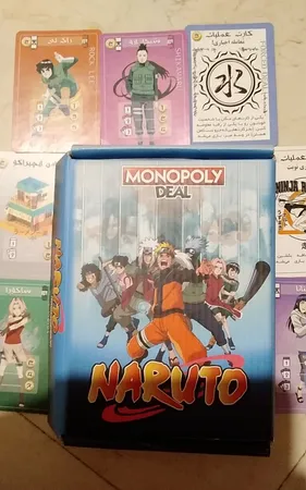 بازی فکری مانترا مدل مونوپولی دیل ناروتو Monopoly deal Naruto