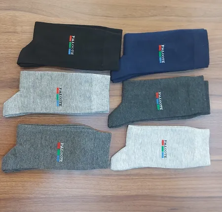 جوارب مردانه پالوته مدل COL6 بسته ۶ عددی