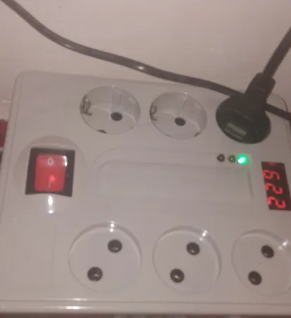 چندراهی برق و محافظ پارت الکتریک کد PE21604