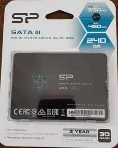 تجریه خرید اس اس دی اینترنال SATA3.0 سیلیکون پاور مدل Slim S55 ظرفیت 240 گیگابایت
