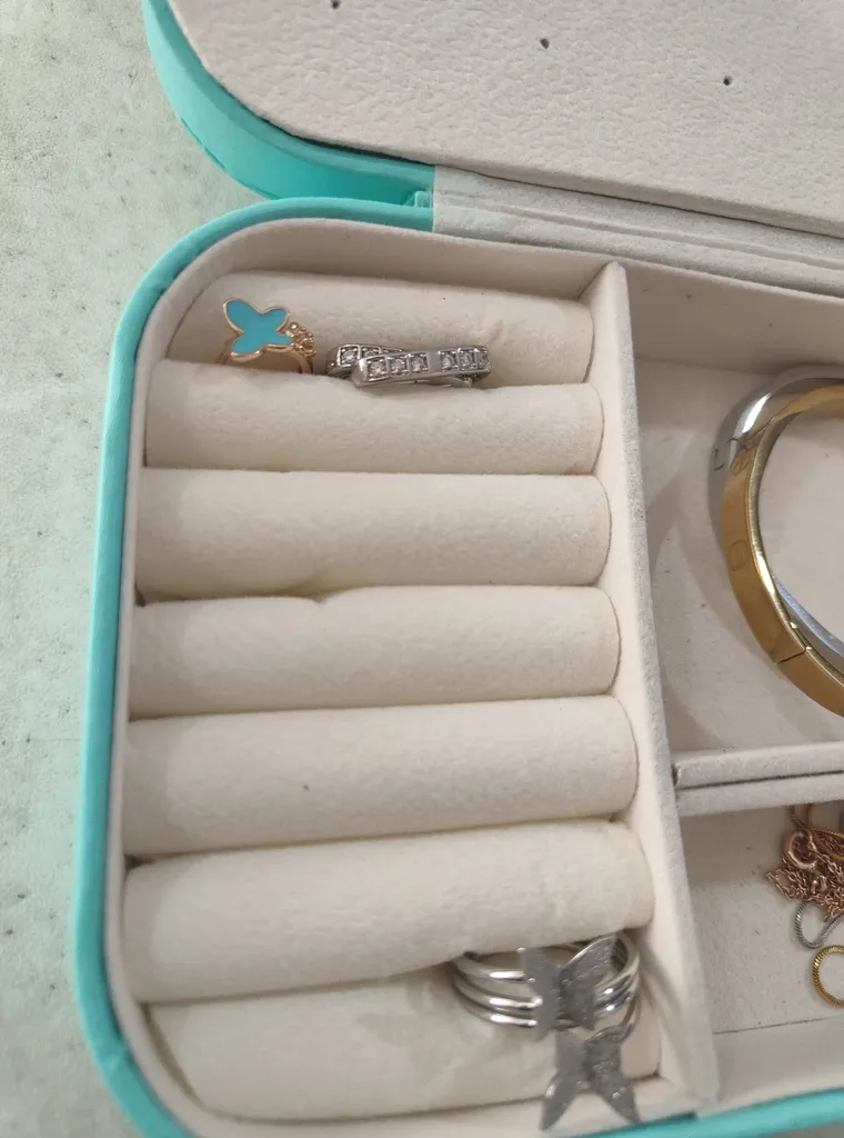 جعبه جواهرات مدل مسافرتی چرمی