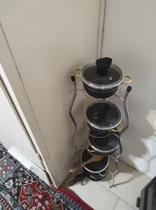 تجریه خرید استند قابلمه مدل 5 طبقه موجی