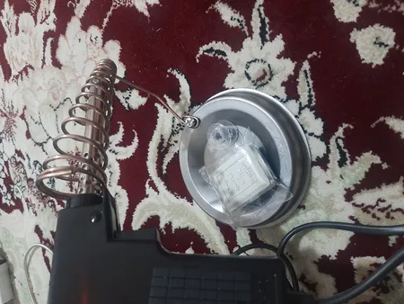 پایه هویه مدل P/10//3 همراه با روغن لحیم مبنا و سیم لحیم