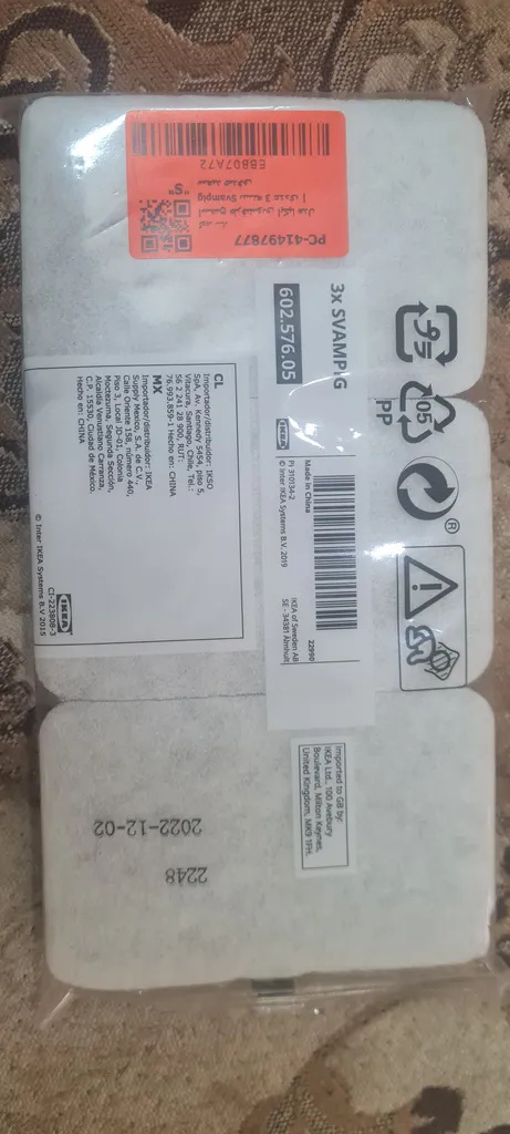 اسفنج ظرفشویی ایکیا مدل Svampig بسته 3 عددی