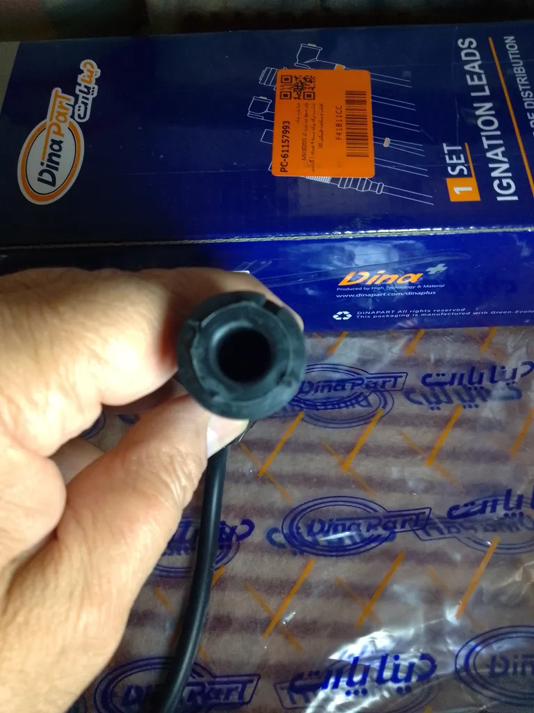 وایر شمع دینا پارت کد 6261502053 مناسب برای پراید بسته 4 عددی