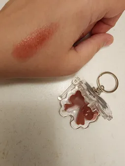 رژ لب جامد کاپووینی مدل آویز پروانه شماره 1