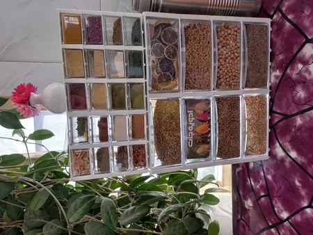 ست جای حبوبات 8 پارچه مدل ستایش