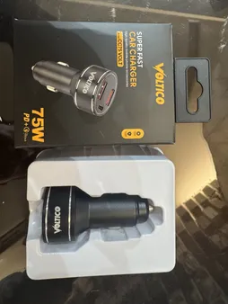 شارژر فندکی 75 وات سه پورت ولتیکو مدل CC75VOLT