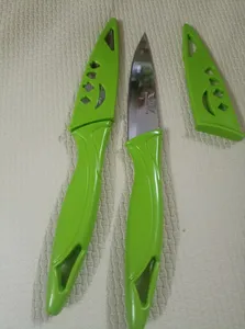 تجریه خرید چاقو آشپزخانه مدل غلاف دار مجموعه 2 عددی