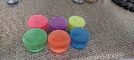 پودر پیگمنت ناخن مدل MuCLR-06 مجموعه 6 عددی