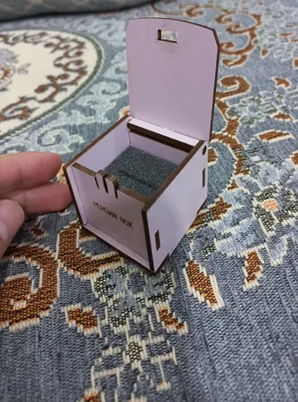 جعبه انگشتر پرشین باکس مدل جعبه جواهر