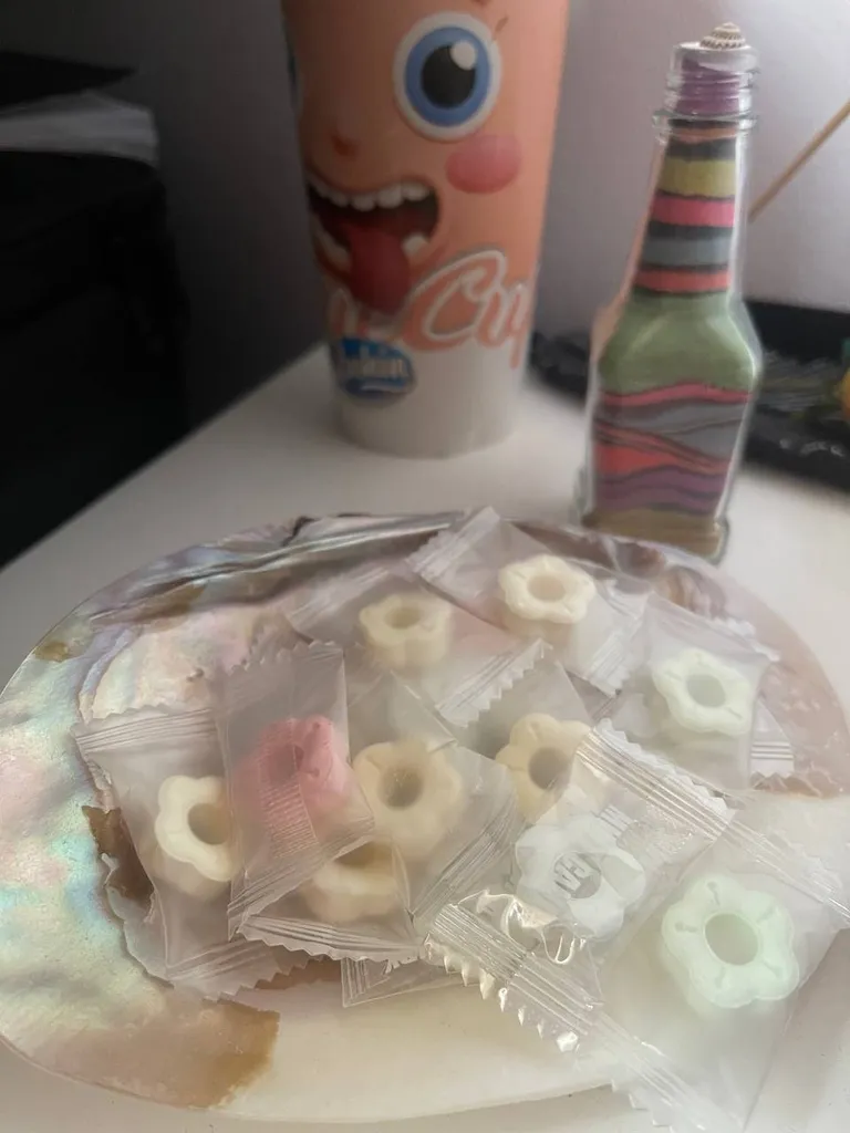 آبنبات نعنایی ژاپنی ویتامین سی نات لاین - 200 گرم