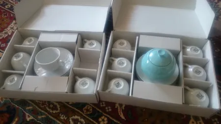 ست فنجان و نعلبکی 12 پارچه تقدیس مدل هتلی