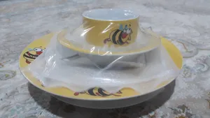 تجریه خرید سرویس غذاخوری 5 پارچه کودک چینی زرین ایران سری ایتالیا اف مدل بامبل‌بی درجه عالی