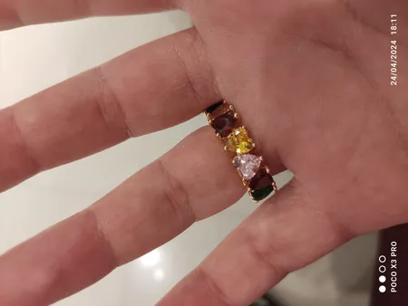 انگشتر زنانه مدل نگین دار