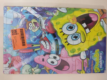 پازل 35 تکه رین استار مدل چوبی باب اسفنجی