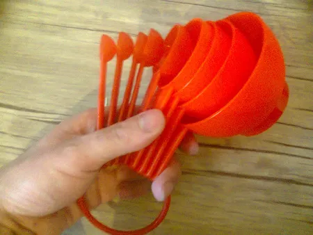 ست پیمانه اندازه گیری کد 8690 مجموعه 9 عددی