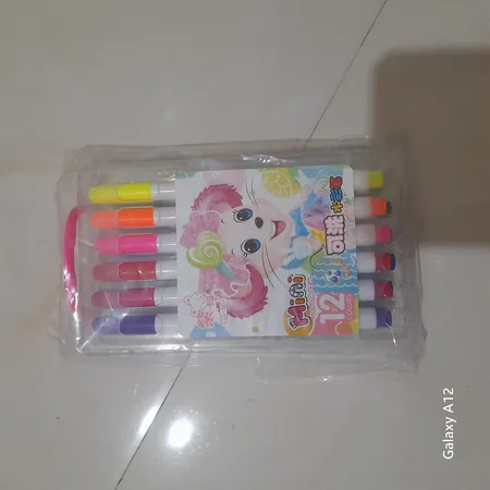 ماژیک رنگ آمیزی  12 رنگ مدل MiNi color pen  کد ZS-206
