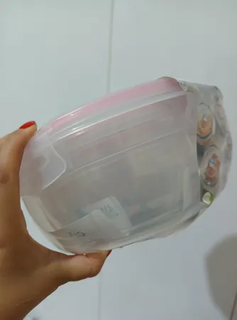 ظرف نگهدارنده ویرو پلاستیک مدل 307 مجموعه 5 عددی