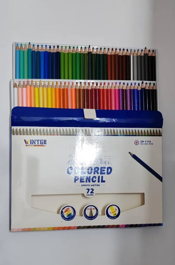 مداد رنگی 72 رنگ وینتر کد 20