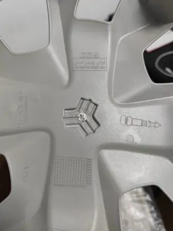 قالپاق چرخ تی پی ای مدل ساینایی کد TPA-PS01 سایز 13 اینچ مناسب برای پراید