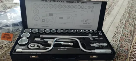 مجموعه 24 عددی آچار بکس مستر تولز مدل AS424MVT