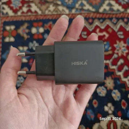 شارژر دیواری 25 وات هیسکا مدل H-106GAN