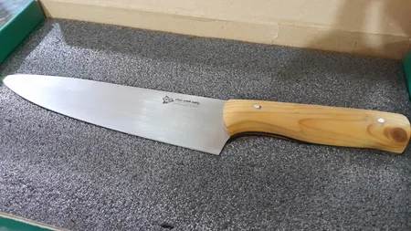 چاقو آشپزخانه الماس زنجان مدل سرآشپز کد m04