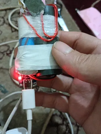 ماژول شارژ باتری لیتیومی مدل TP-4056TYPEC بسته 2 عددی