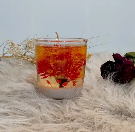 گل خشک لایت چلیپا مدل رزین اپوکسی وزن 5 گرم