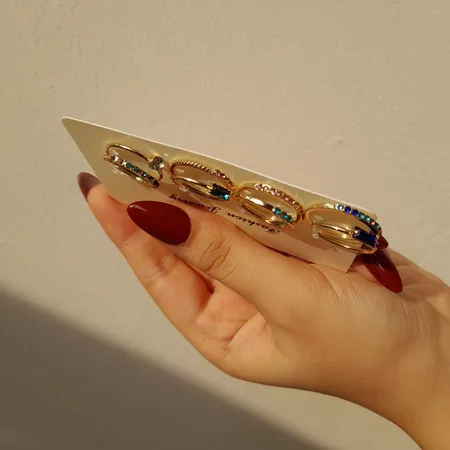 انگشتر زنانه مدل 20 مجموعه 8 عددی