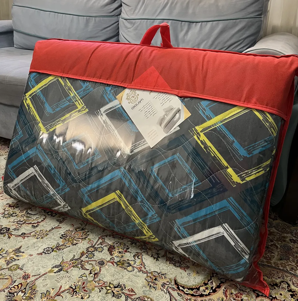 تشک مهمان کوکو جم مدل فلورا سایز 188x87 سانتی متر