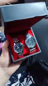 تجریه خرید ست ساعت مچی عقربه ای زنانه و مردانه اسکمی مدل 9071