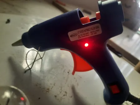 تفنگ چسب حرارتی مدل asan-102